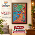 Chhath Puja Madhubani Painting – Traditional Mithila Folk Art