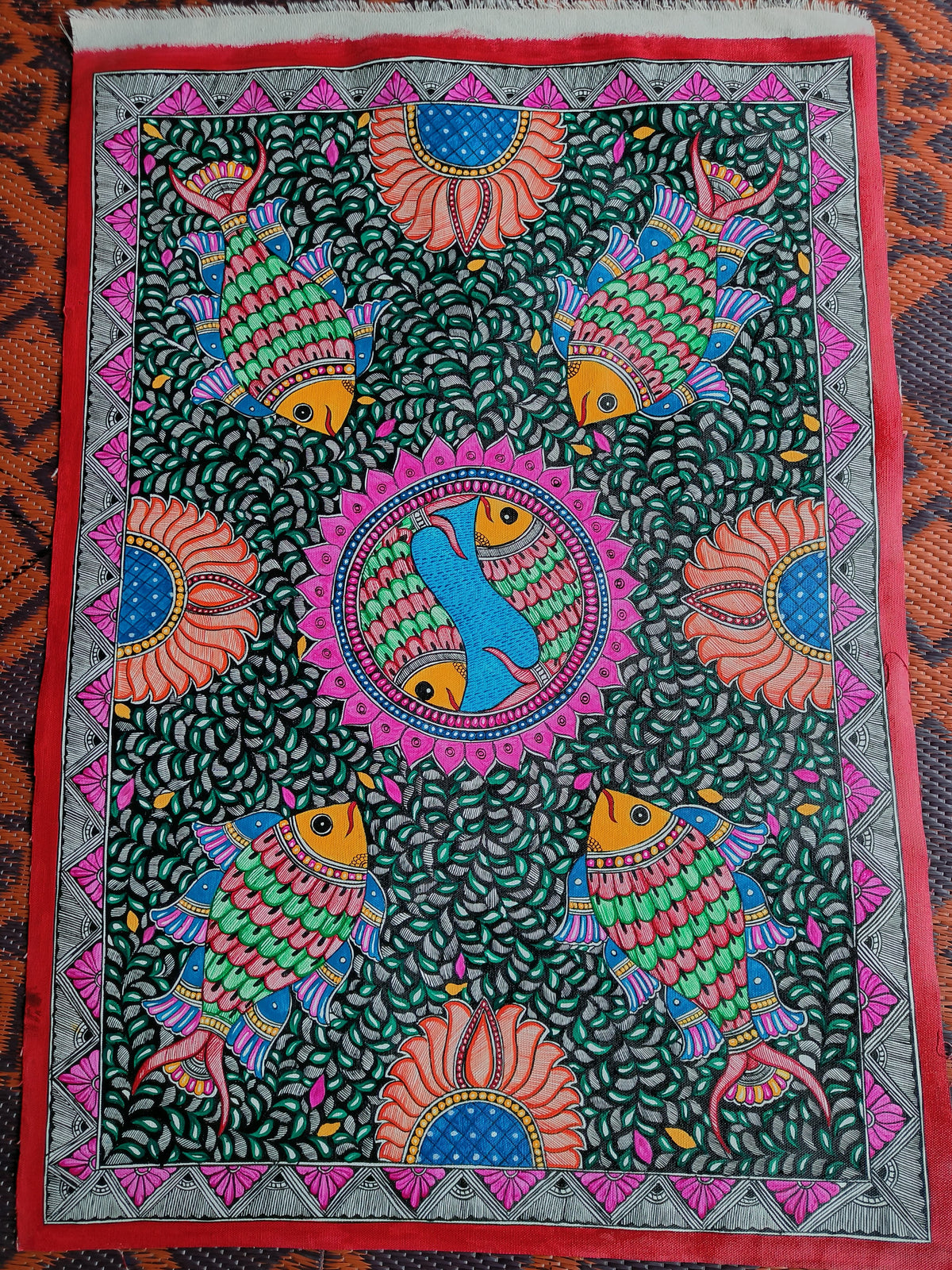 Madhubani Painting – Authentic Mithila Art|Fish