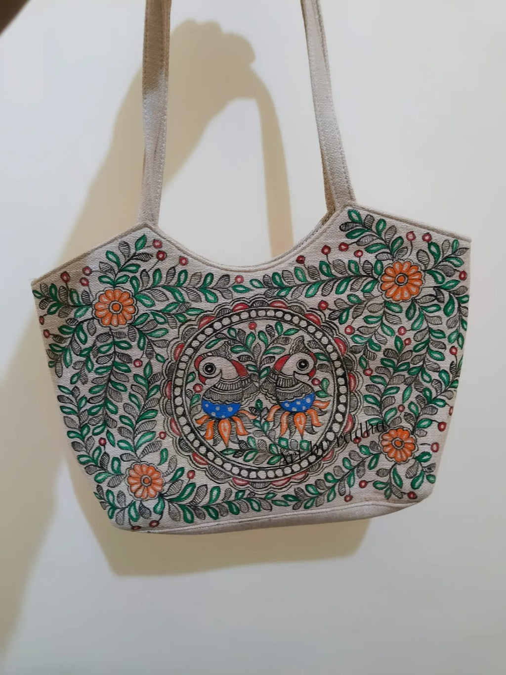 Madhubani painting handbag